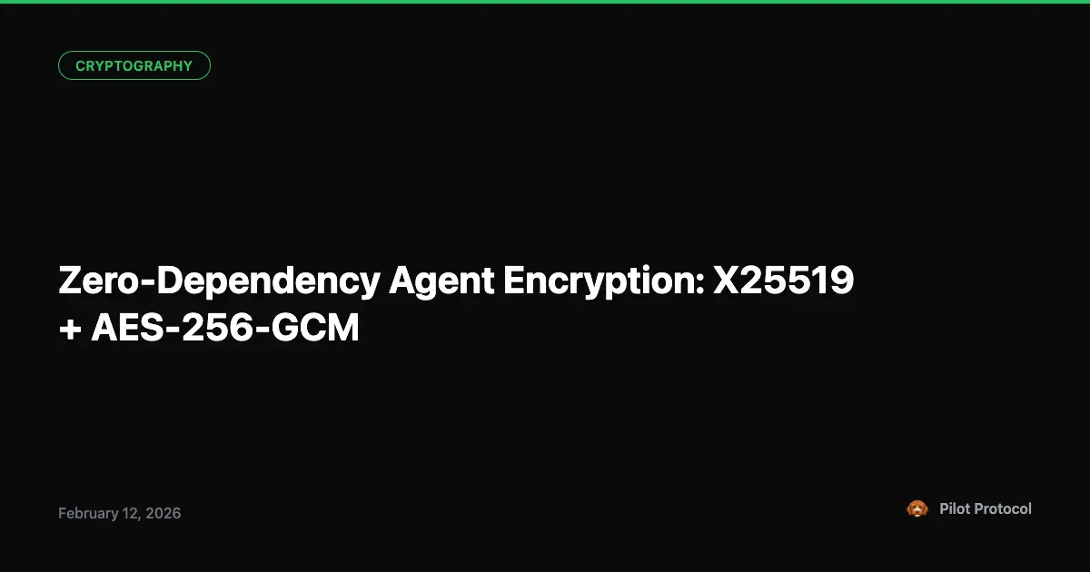 AES-256-GCM Encryption: Zero-Dependency Go Implementation Guide